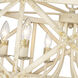 Alcott 6 Light 24.38 inch Antique Ivory Chandelier Ceiling Light